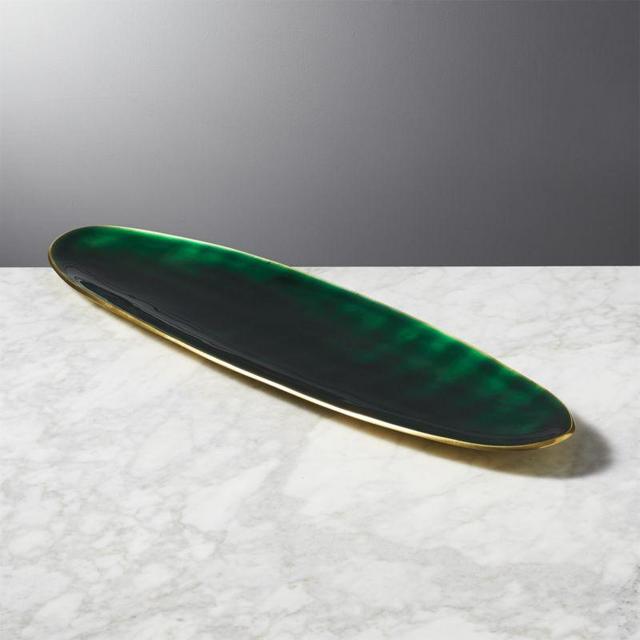 Surface Emerald Green Platter-Server