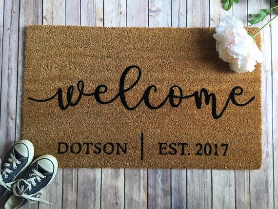 Large custom doormat-Christmas gift-Christmas doormat-Large doormat-Personalized doormat-custom welcome mat-Custom door mat-Welcome door mat