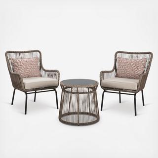 Cotton Road 3-Piece Outdoor Dining Set