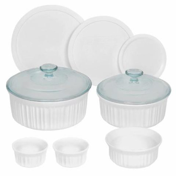 Corningware French White 10 Piece