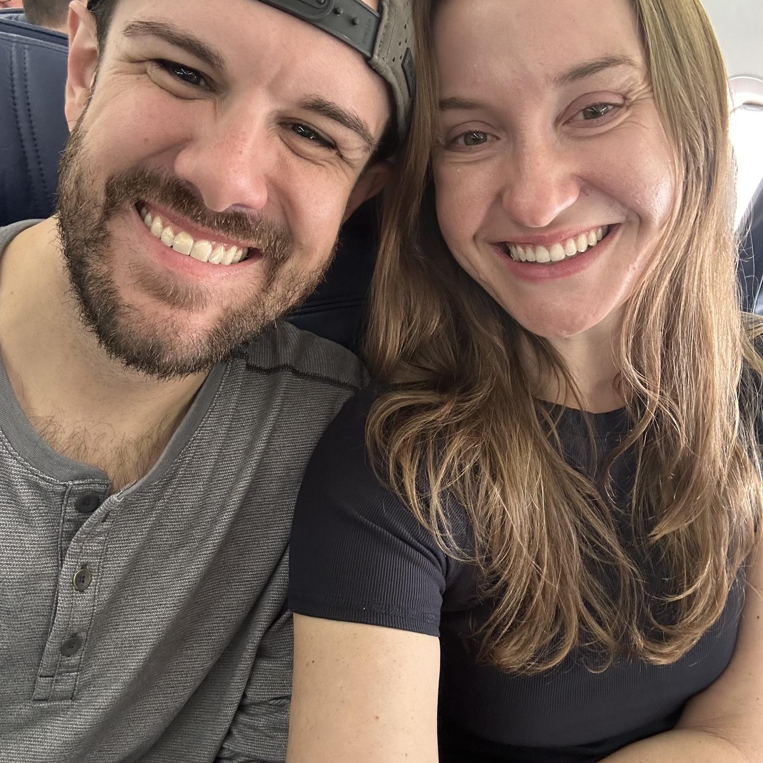 First plane ride together!