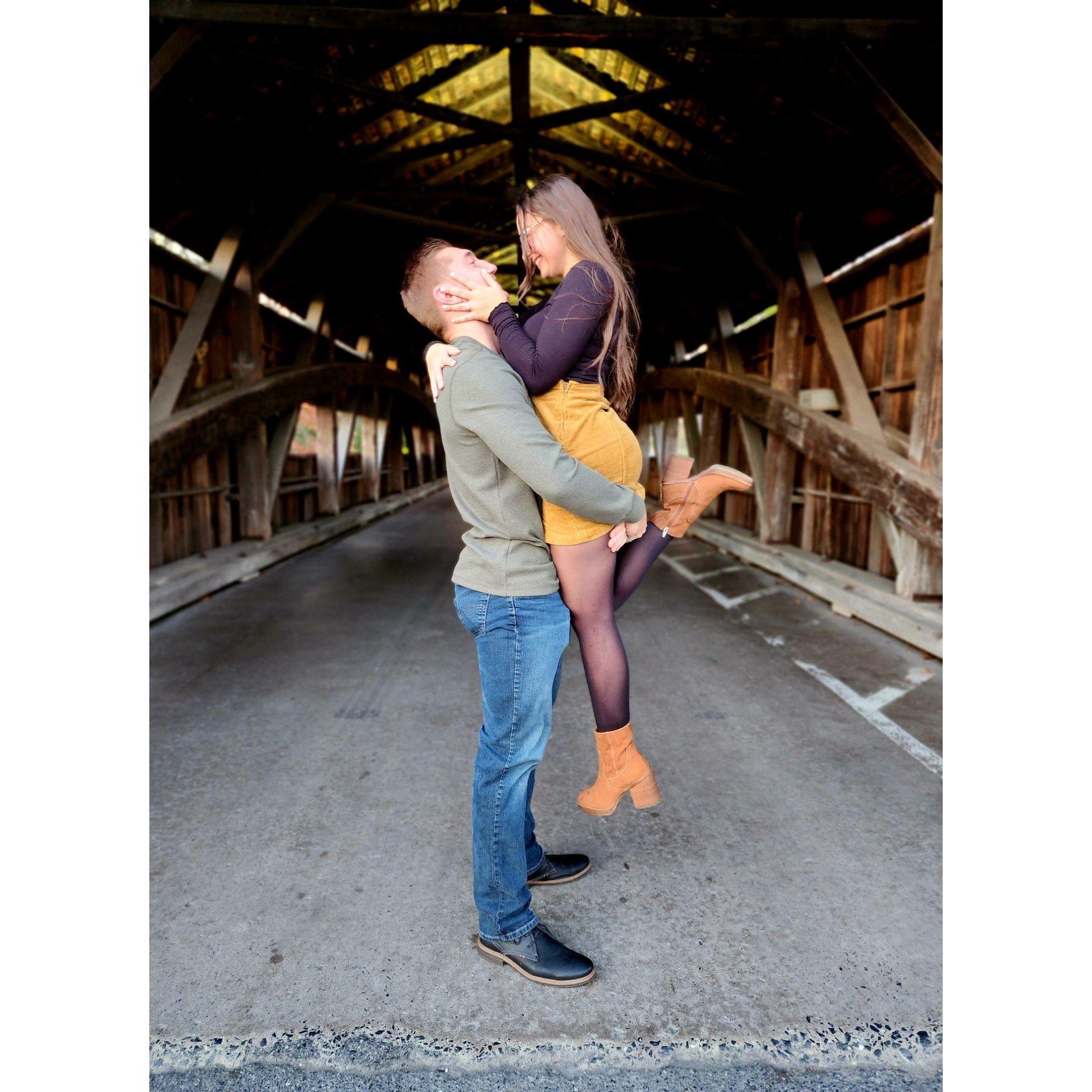 Our engagement shoot! Fall 2022