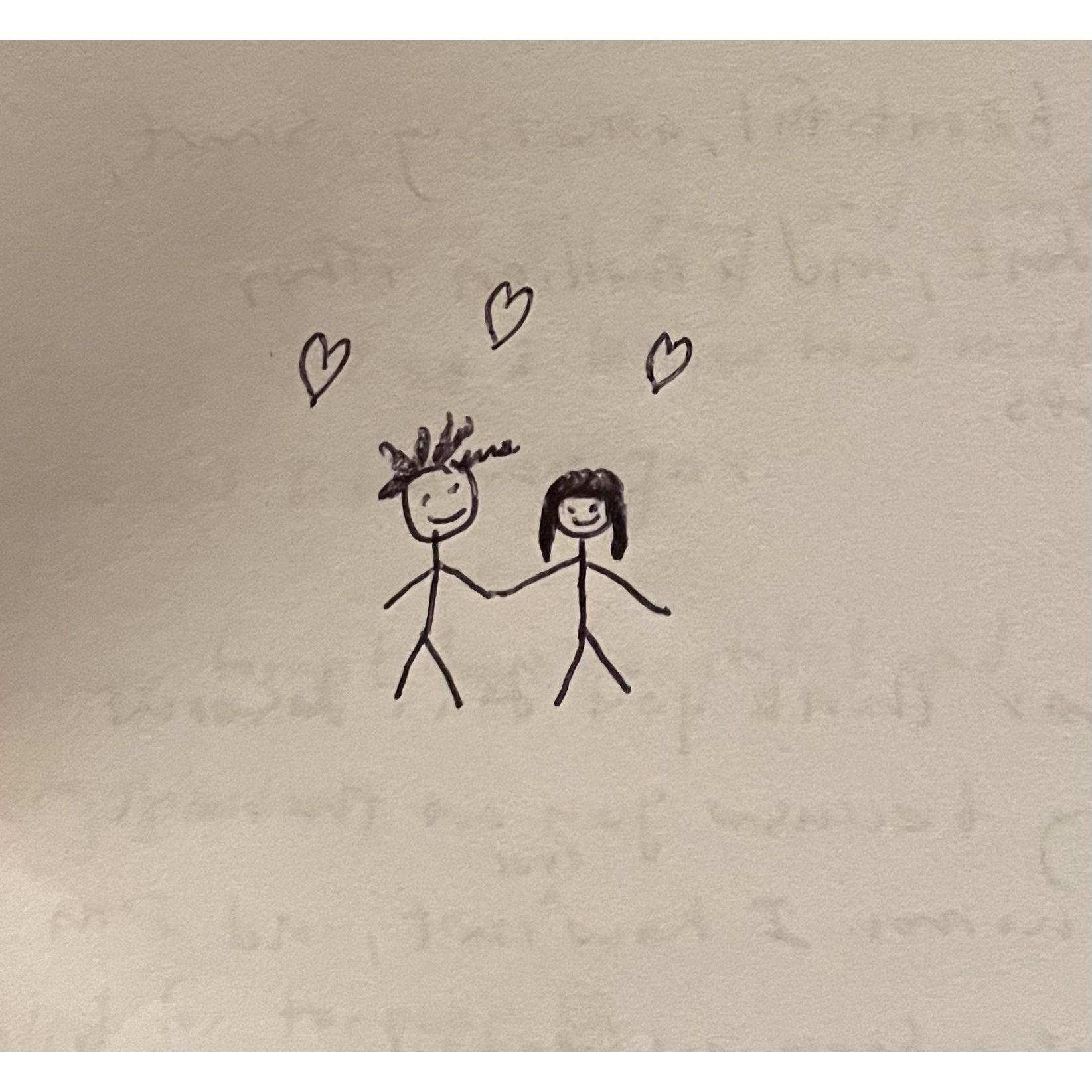 Damien always sends me cute notes to my classroom.
