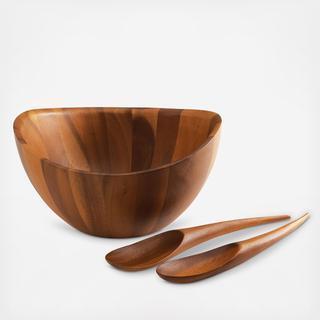 Nambé Harmony 3-Piece Salad Set