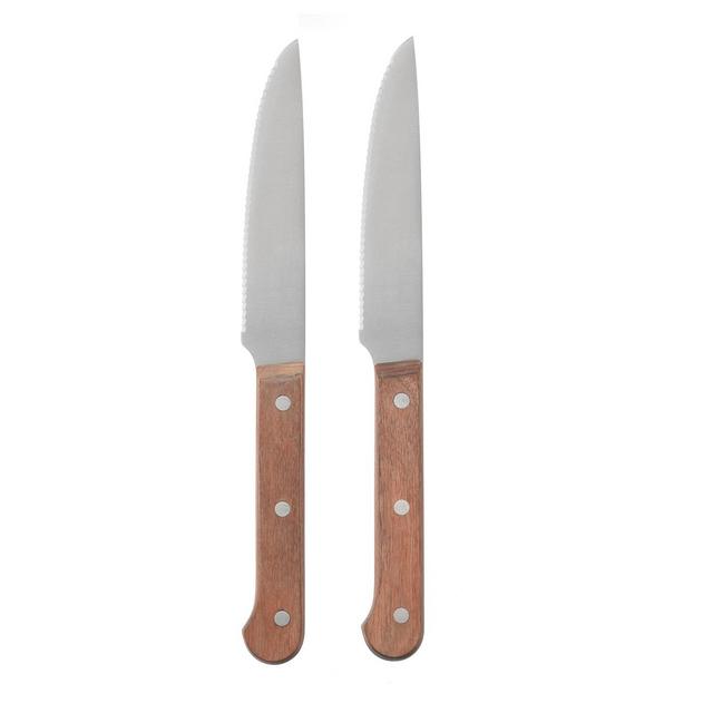 IKEA Lindrig Steak Knife, Dark Brown