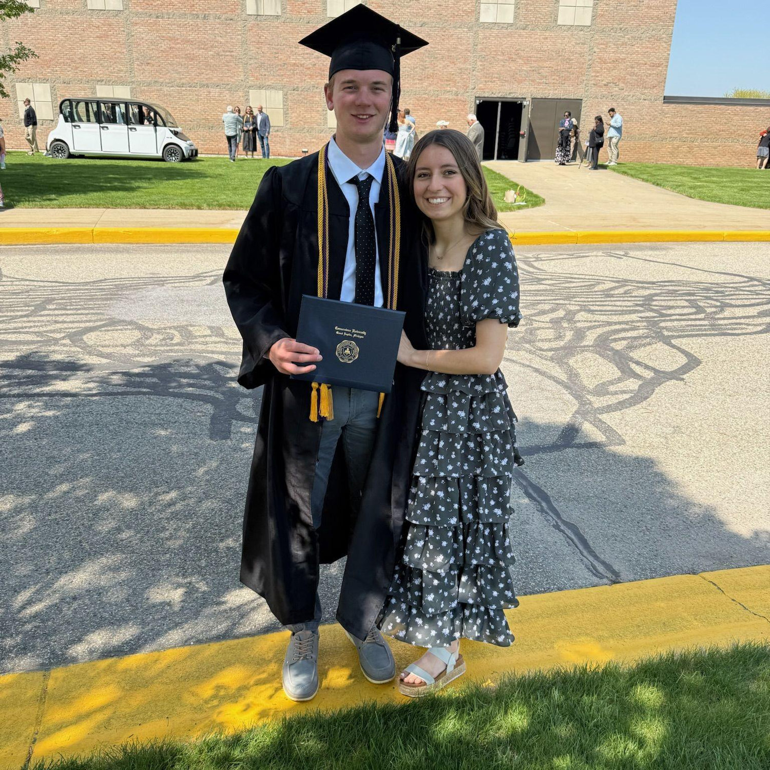 Jack's graduation day from Cornerstone!