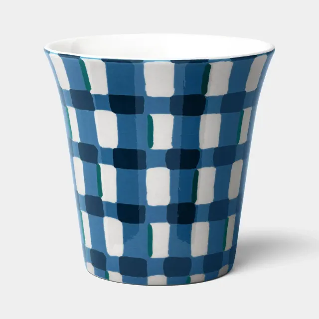 Ceramic Colored Planter Blue/Green 8" - Threshold™