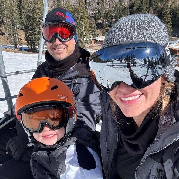 Our first Ski trip with Bubba