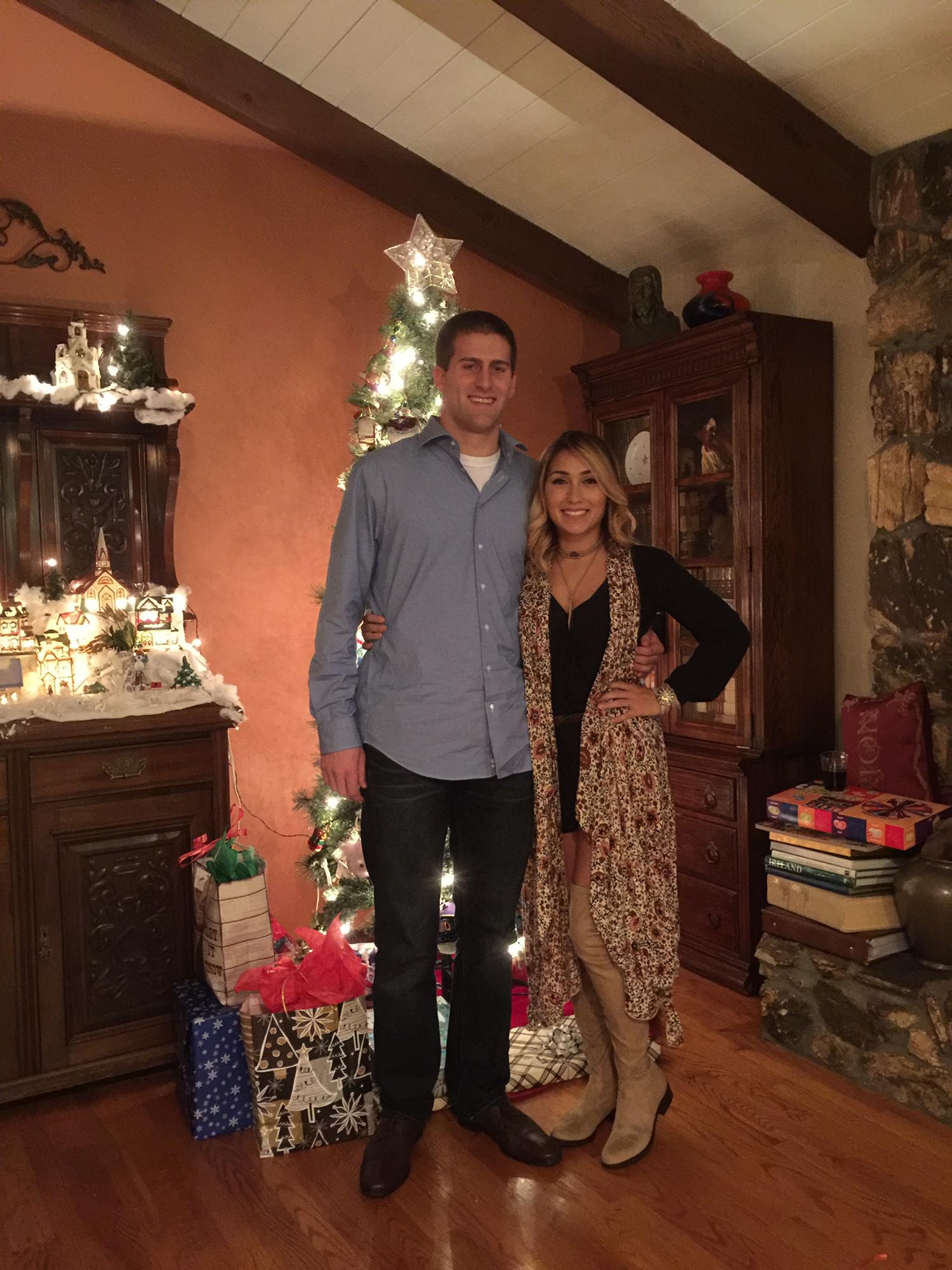 Christmas at Erin's Grandparents house in Willow Glen December 24, 2016