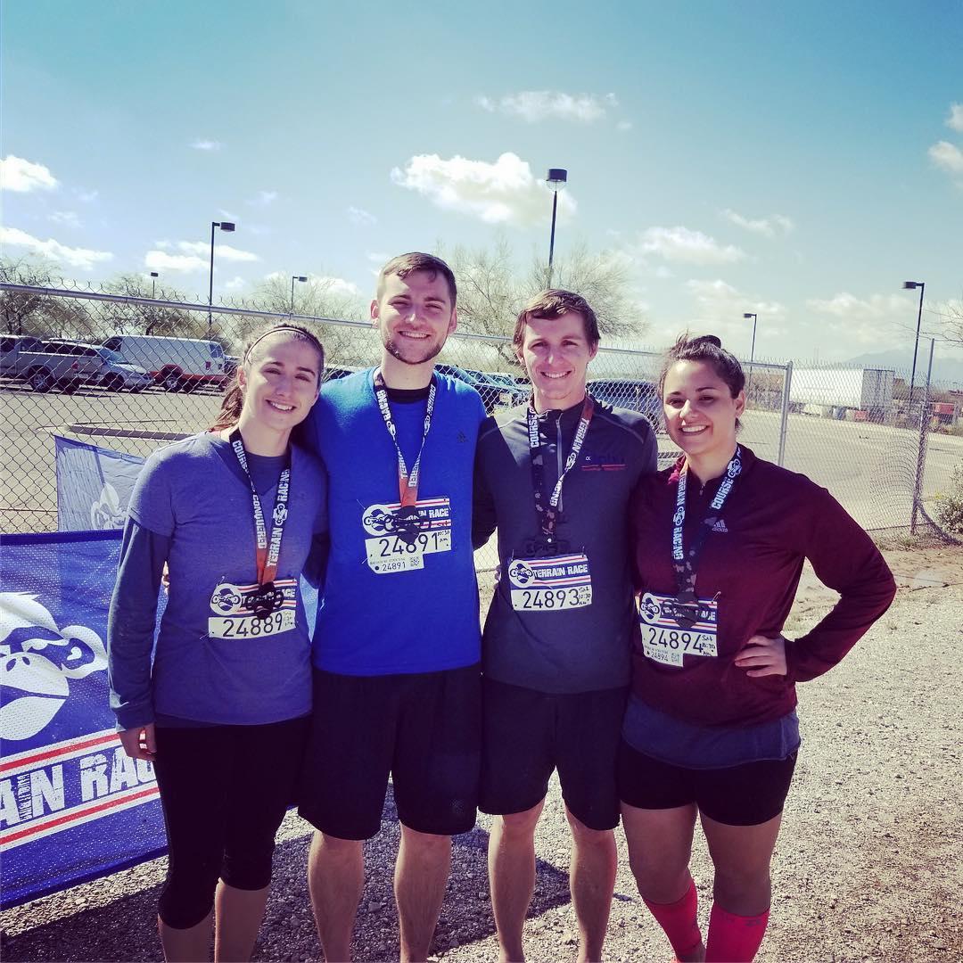 Racing together in Phoenix, AZ