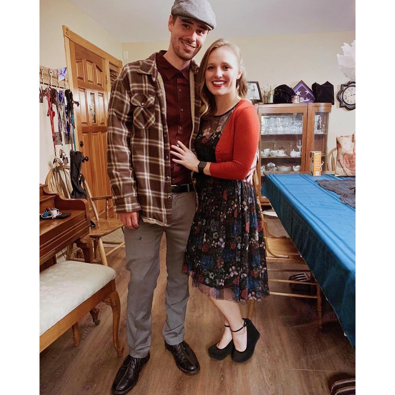 Halloween 2018, Noah and Allie from the Notebook