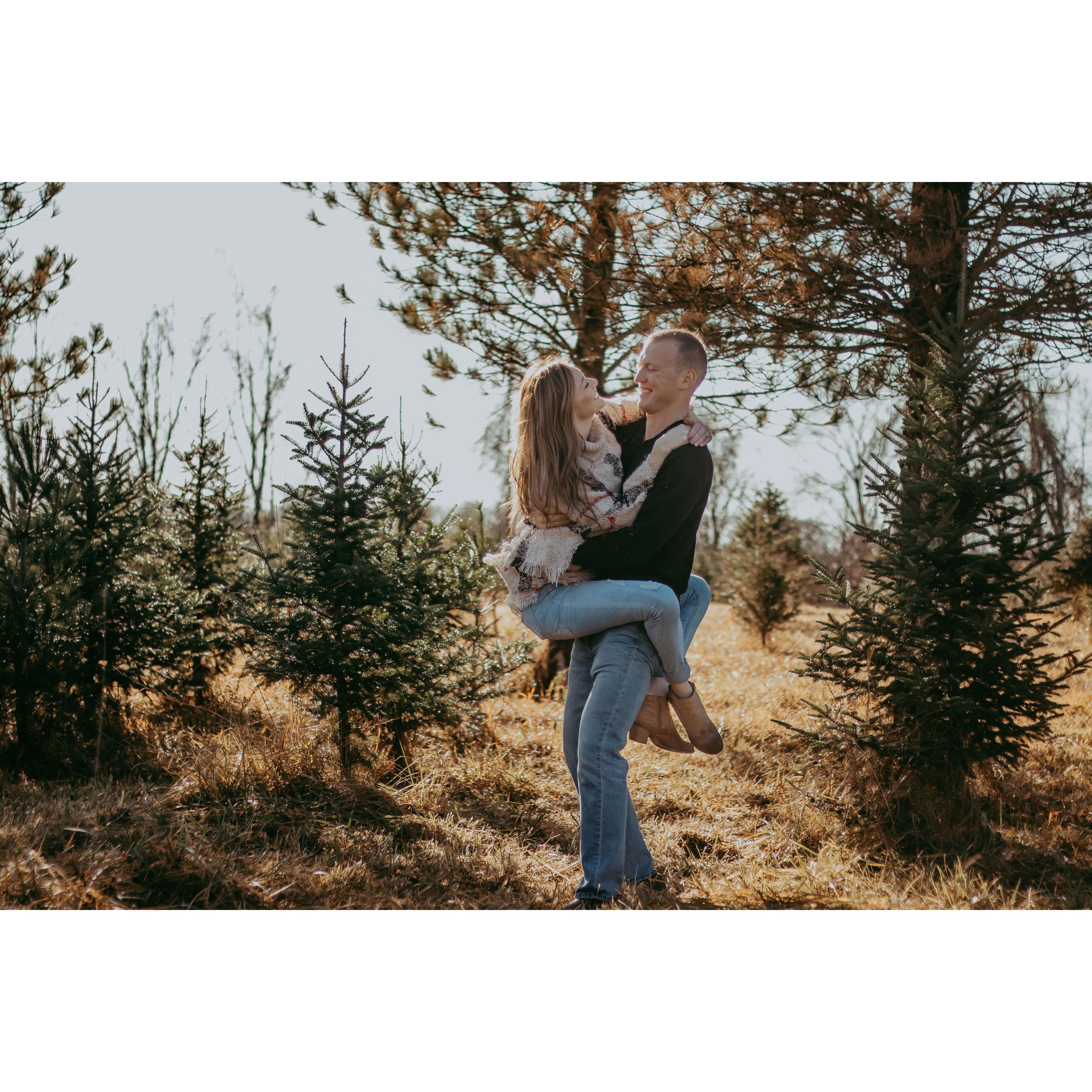 Dec. 2019 
Little did everyone know, our love was growing by ten little toes.