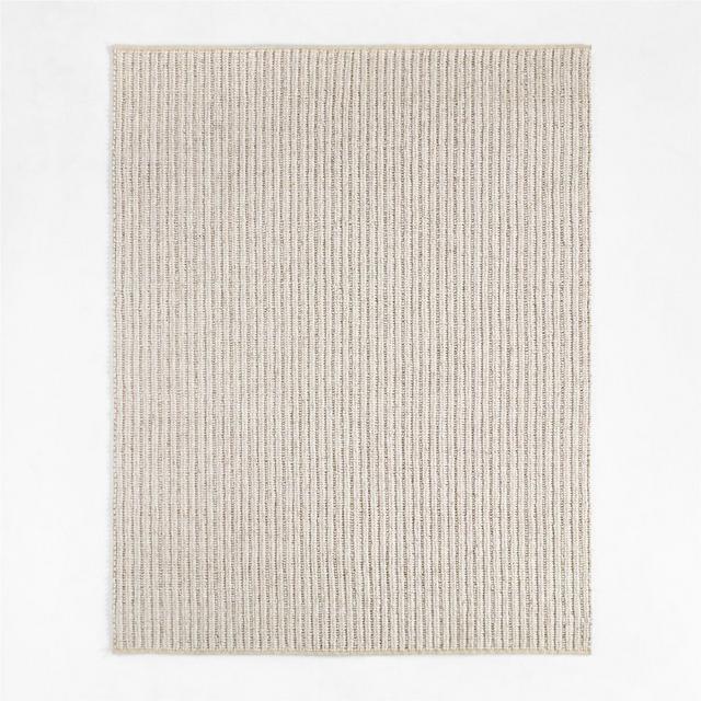 Prato Wool Ivory Area Rug 8'x10'