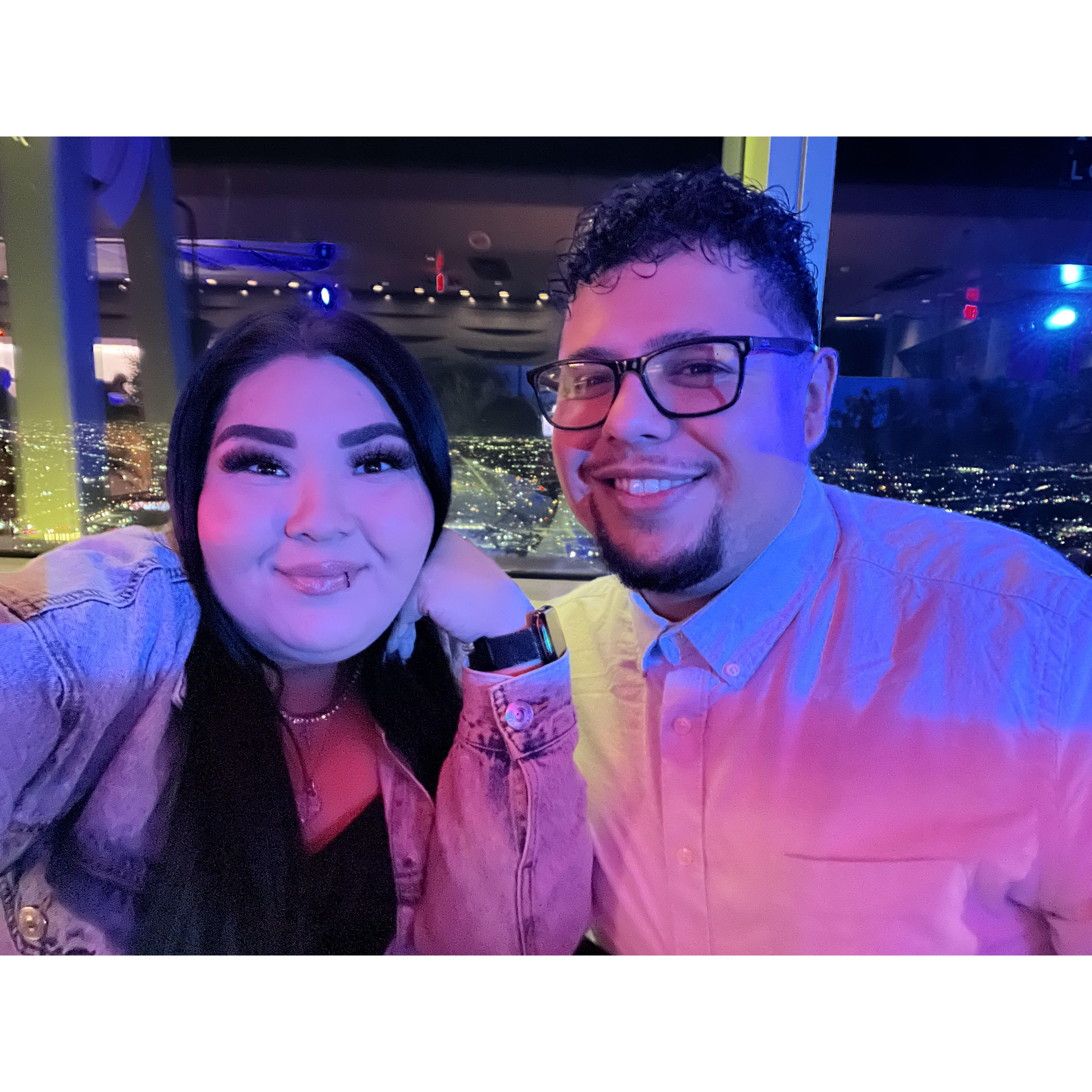 The day Juan asked Jasmine to be his girlfriend in October 2022