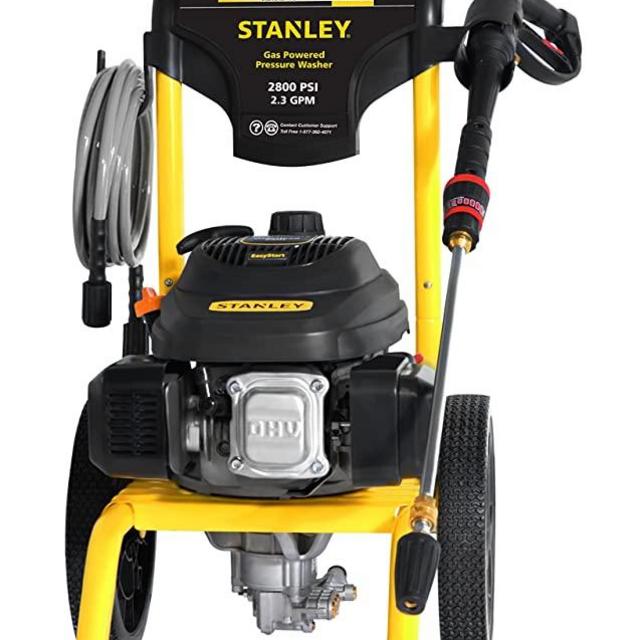 STANLEY SXPW2823 2800 PSI @ 2.3 GPM Gas Pressure Washer Powered by STANLEY (50-State)