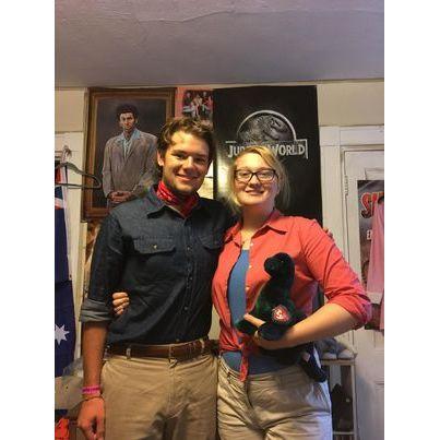 We stayed up watching dinosaur movies the night Declan asked me out, Dinosaurs have always been our love language