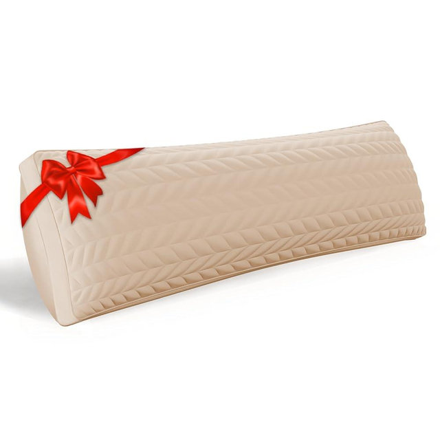 ZonLi Body Pillow for Adults, Adjustable Loft Memory Foam Long Body Pillow, Firm Support for Side Sleepers, Elegant Quilted Cover, 20x54 Inch, Khaki