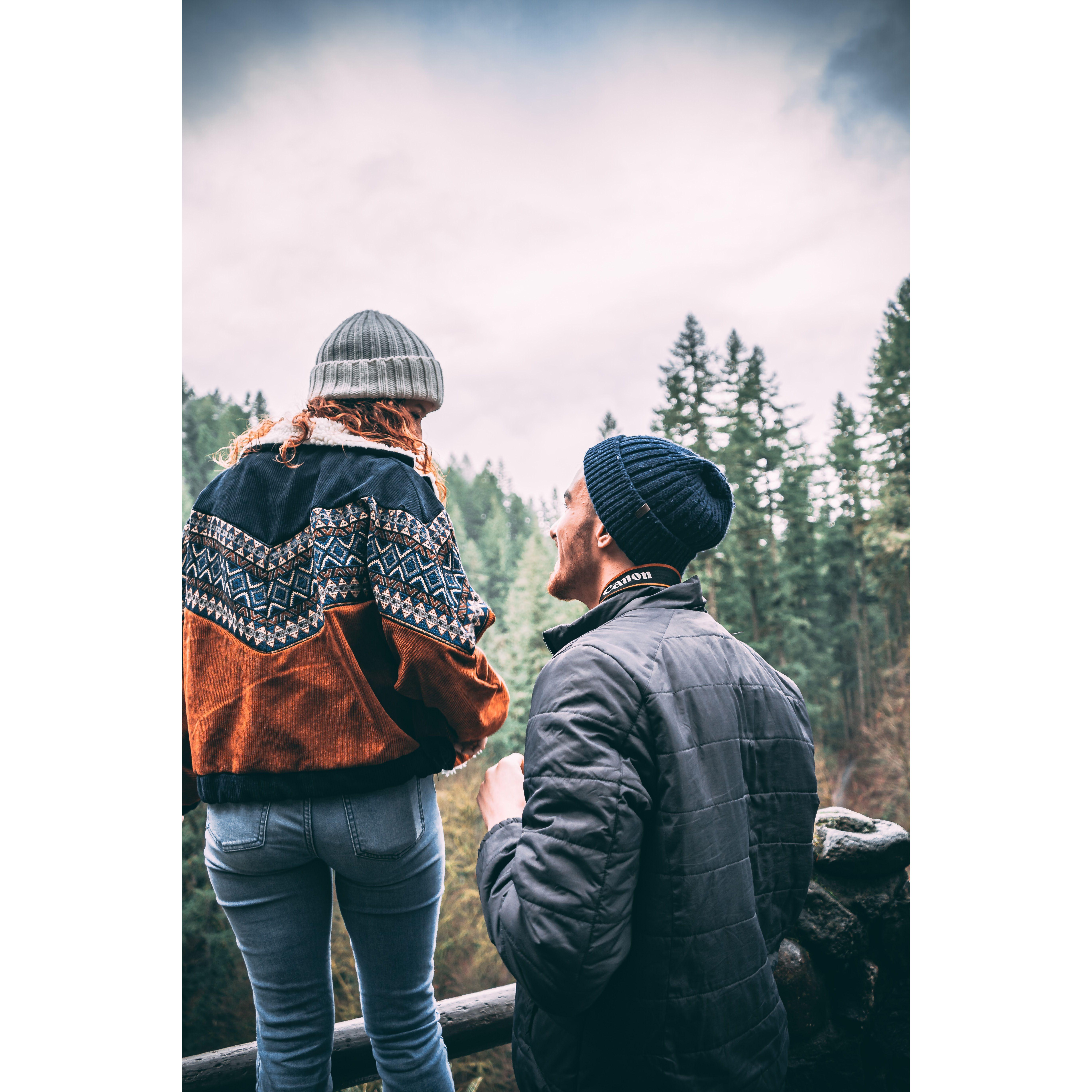 Our first "photoshoot"- Jan. 5, 2020- Silver Falls, OR