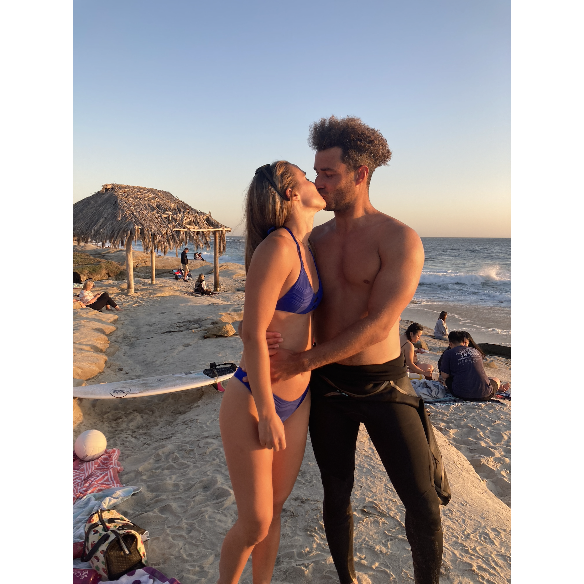 First documented smooch, thanks Brittany!