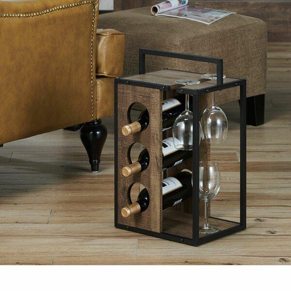 Neill 3 Bottle Tabletop Wine Rack