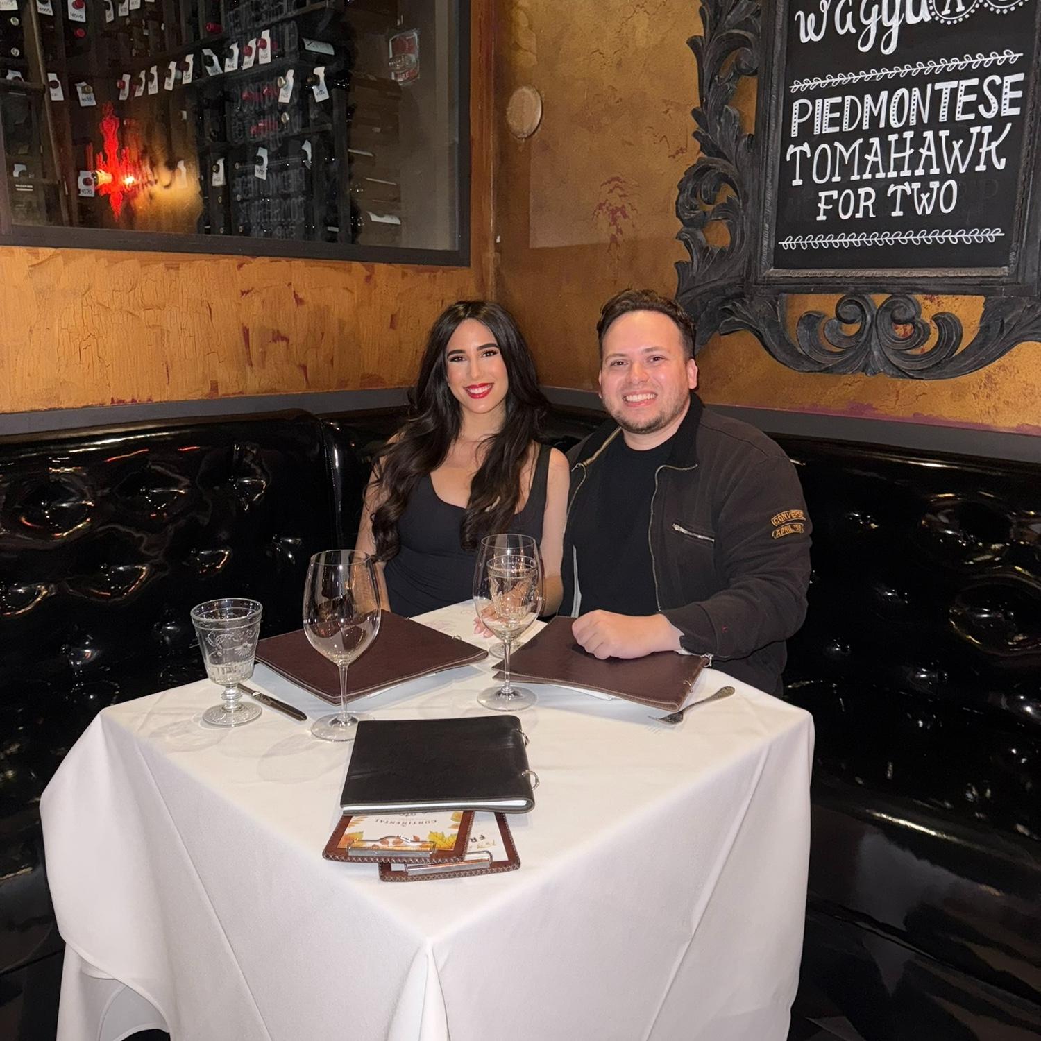 Recreated our second date for our anniversary!🥰