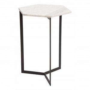 Rys Accent Table, Black & White