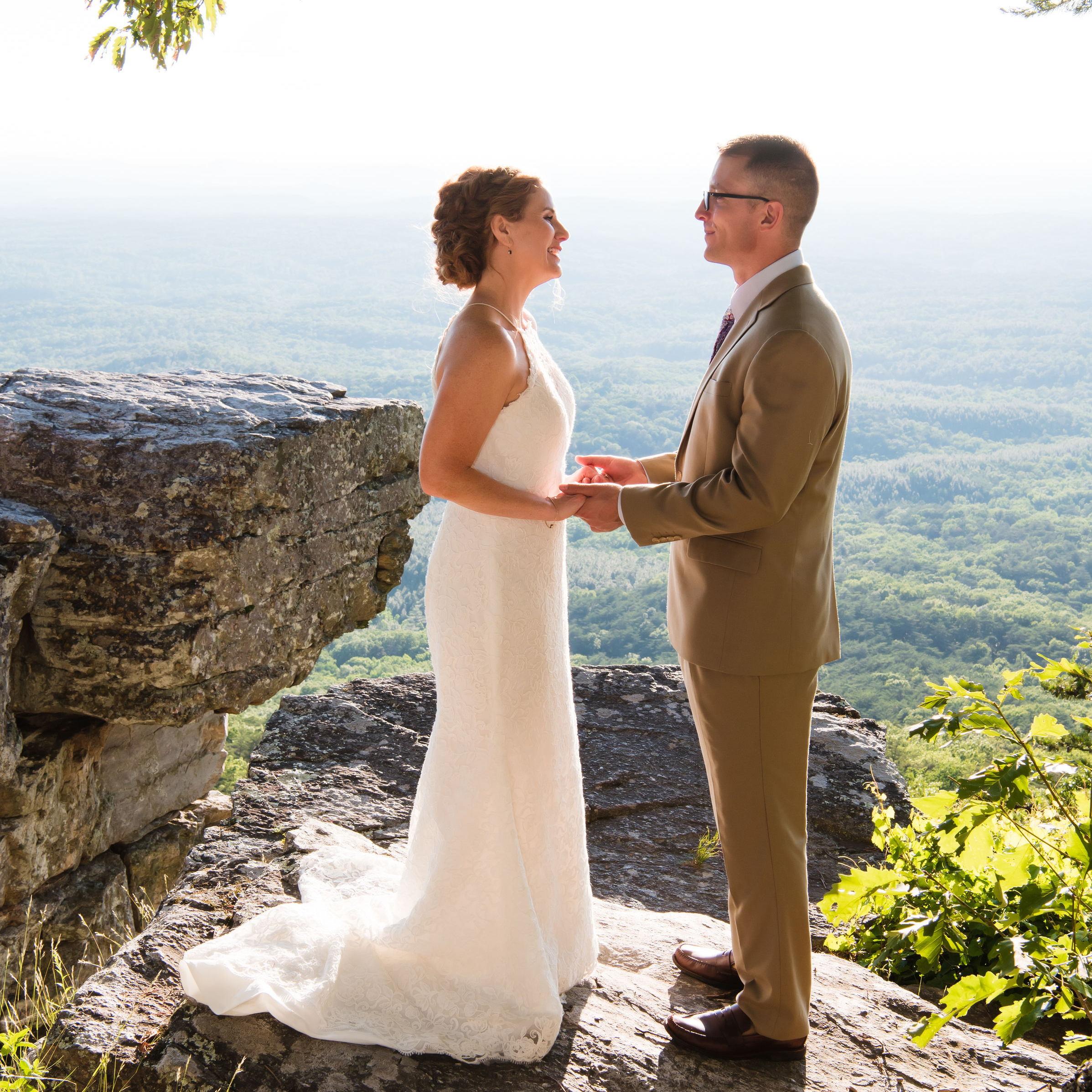 This spot overlooks Munford in Talladega County, Alabama.