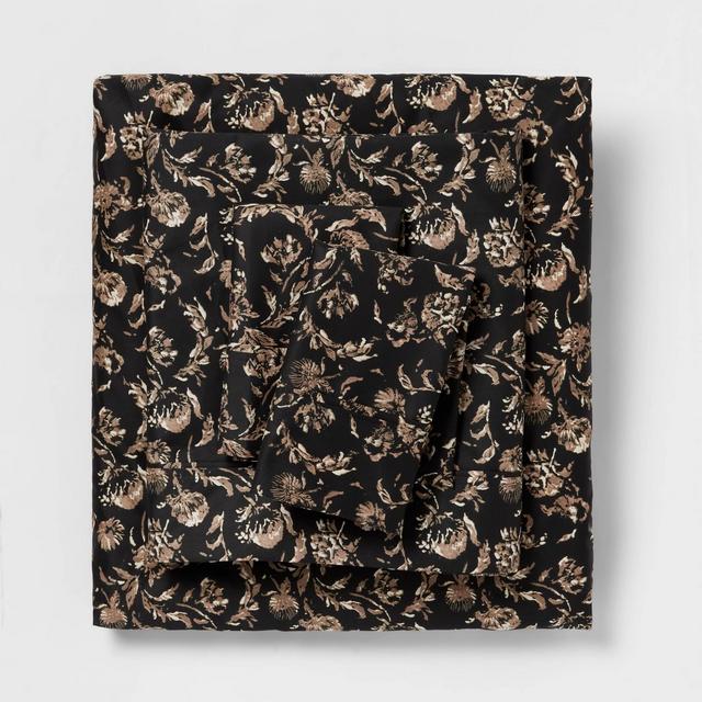 King 400 Thread Count Performance Printed Sheet Set Bella Floral - Threshold™