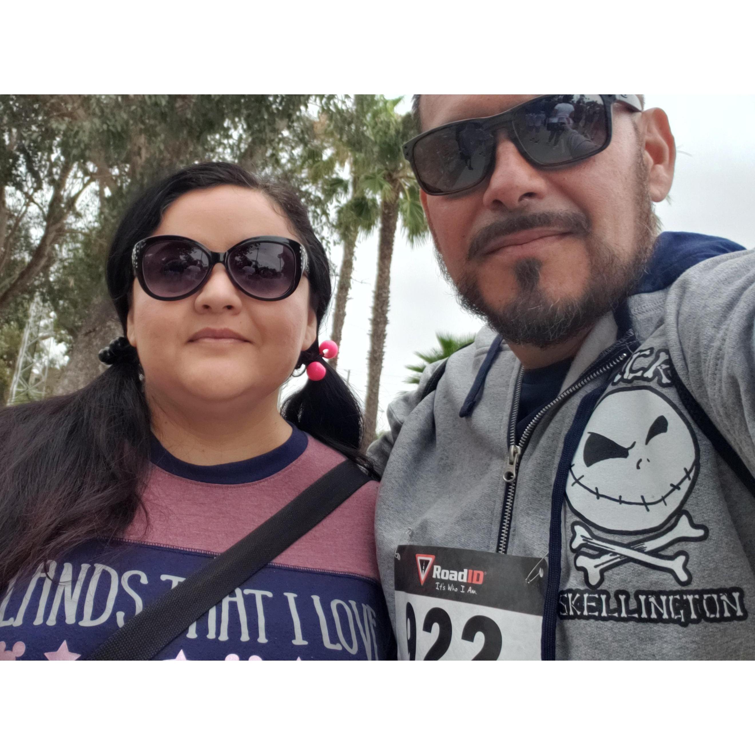 Tired from our first and only marathon lol
