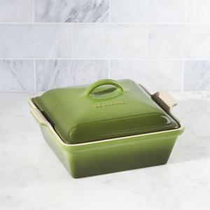 Le Creuset ® Heritage Covered Square Spinach Green Baking Dish