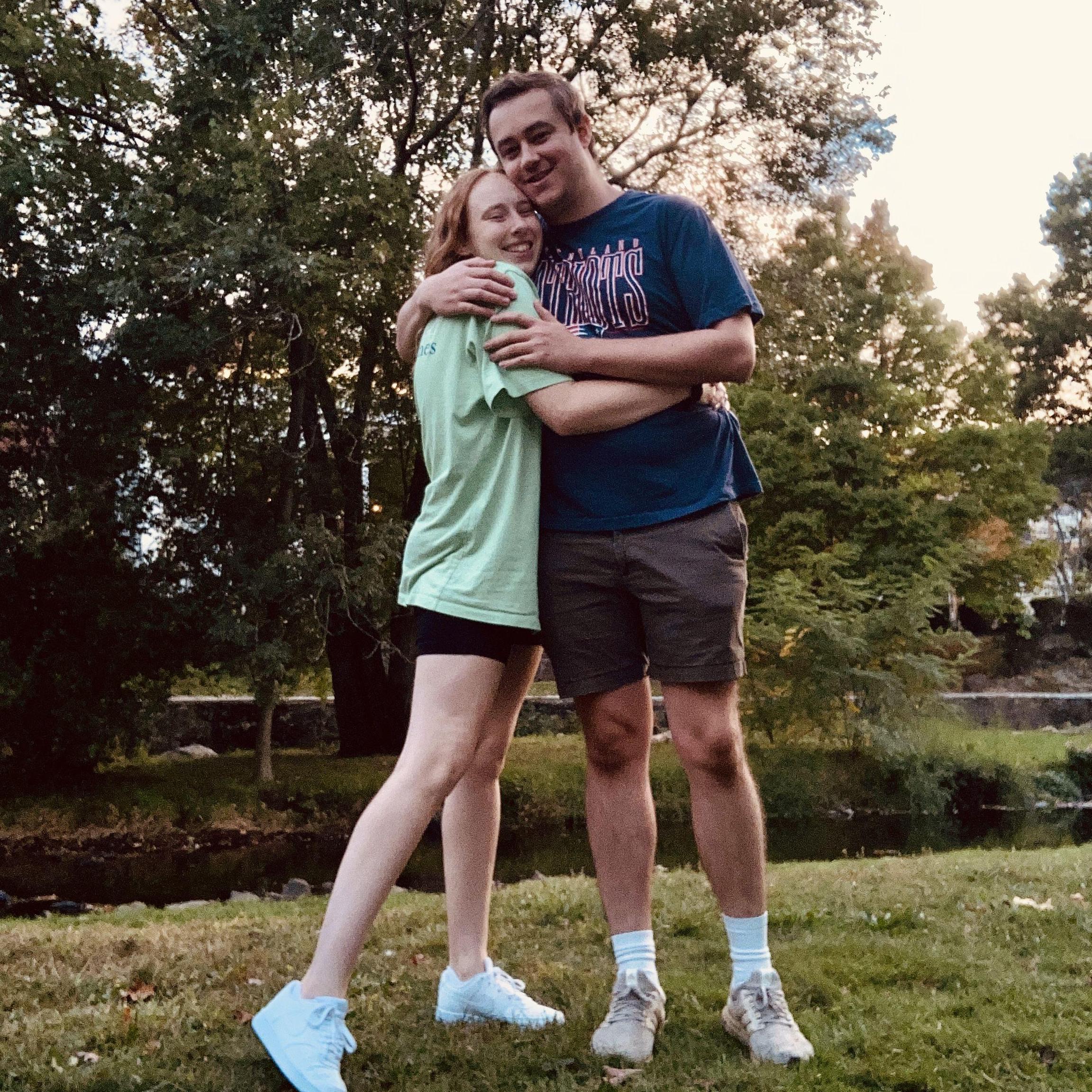 Fall 2024 - Pictures in the park where James will propose