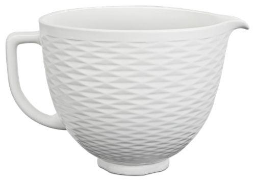 5 Quart Textured Ceramic Bowl