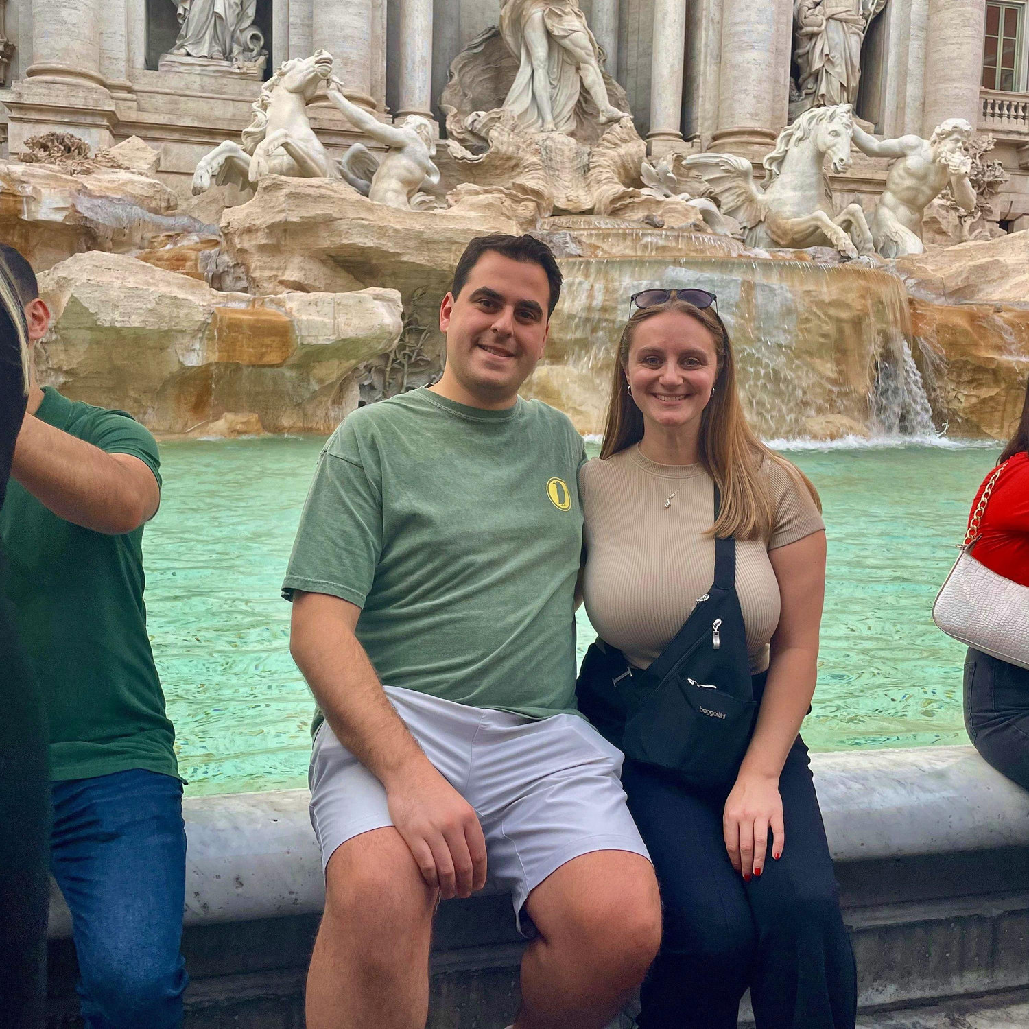 09.2024 - Beginning of our 2 week Italian adventure in Rome! And no, Andrew did not propose on this trip.