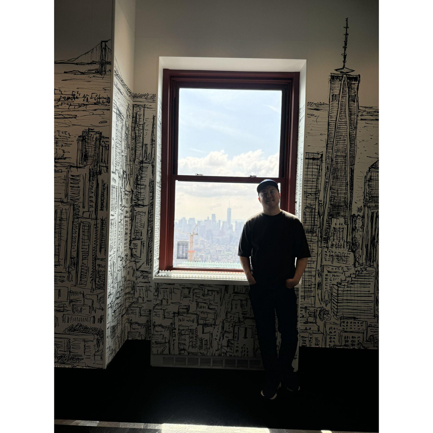 David's first time in NYC