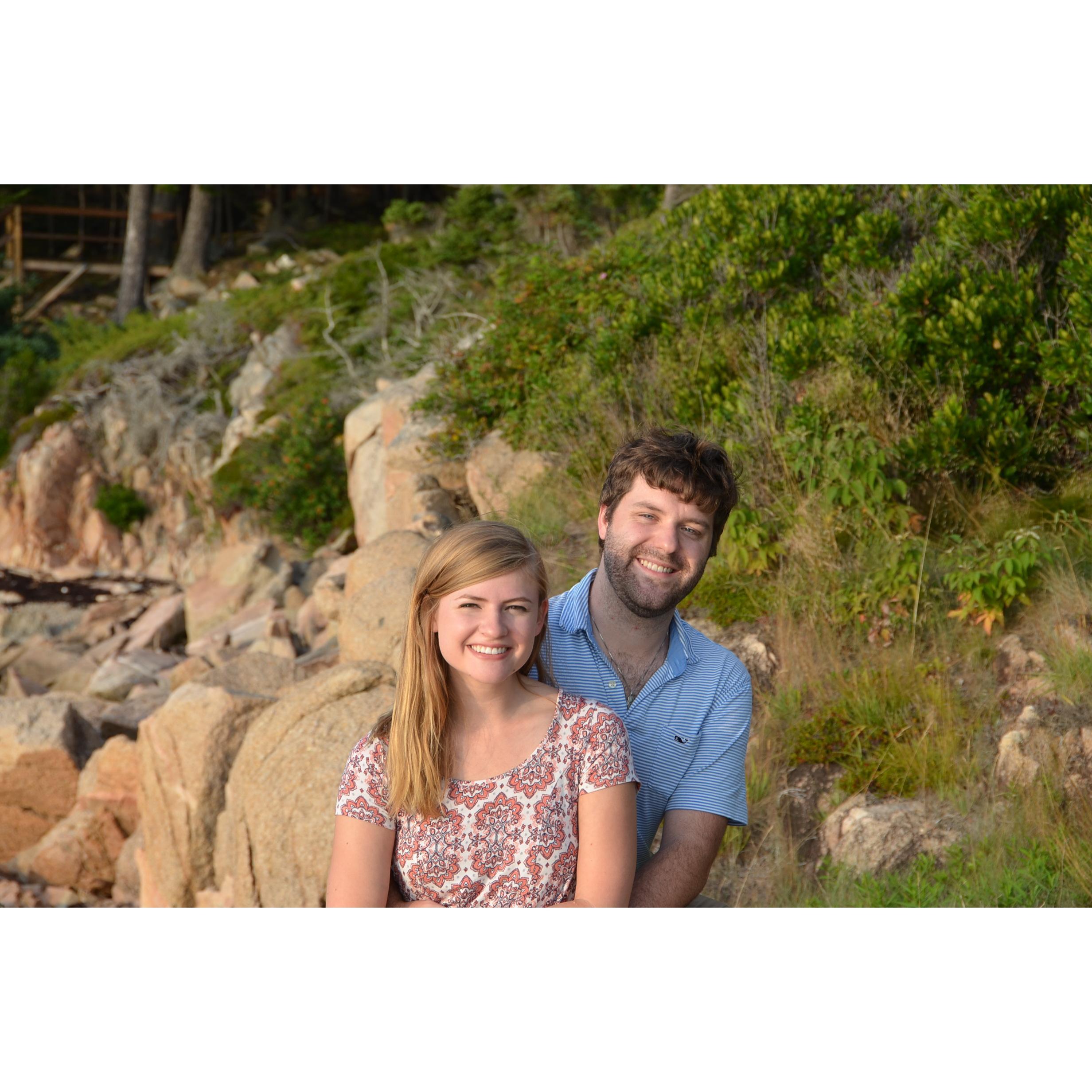 Eason's first vacation with Dan's family to Maine! Summer 2016