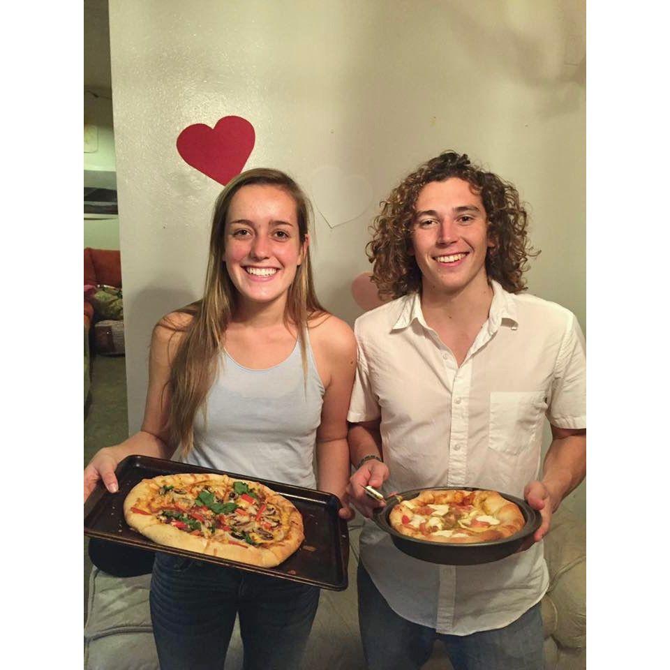 First Valentine's Day together, 2017