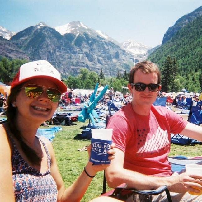 We kicked off a 2 week road trip in June 2014 with the Telluride Bluegrass Festival