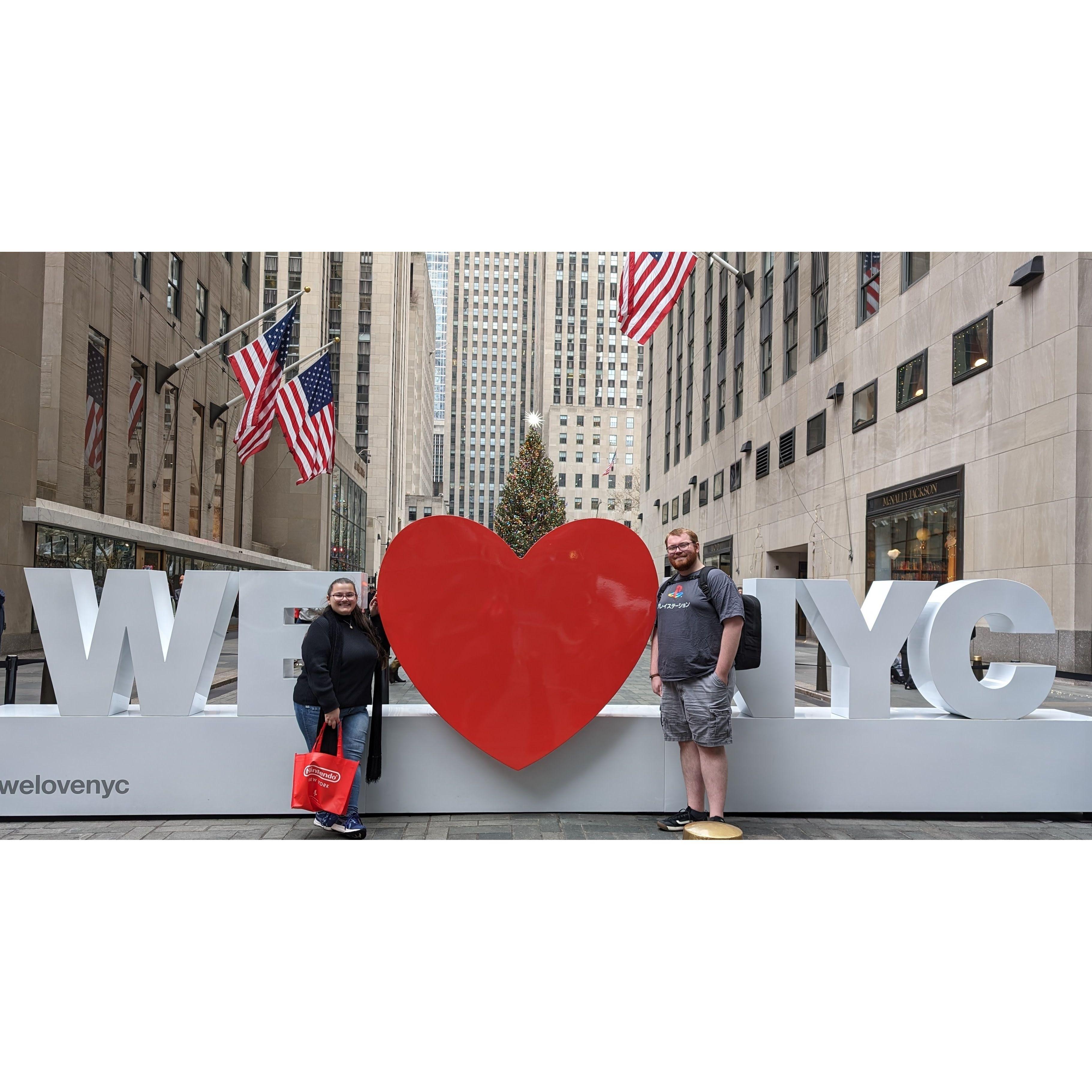 3rd Anniversary trip to NYC in 2023!