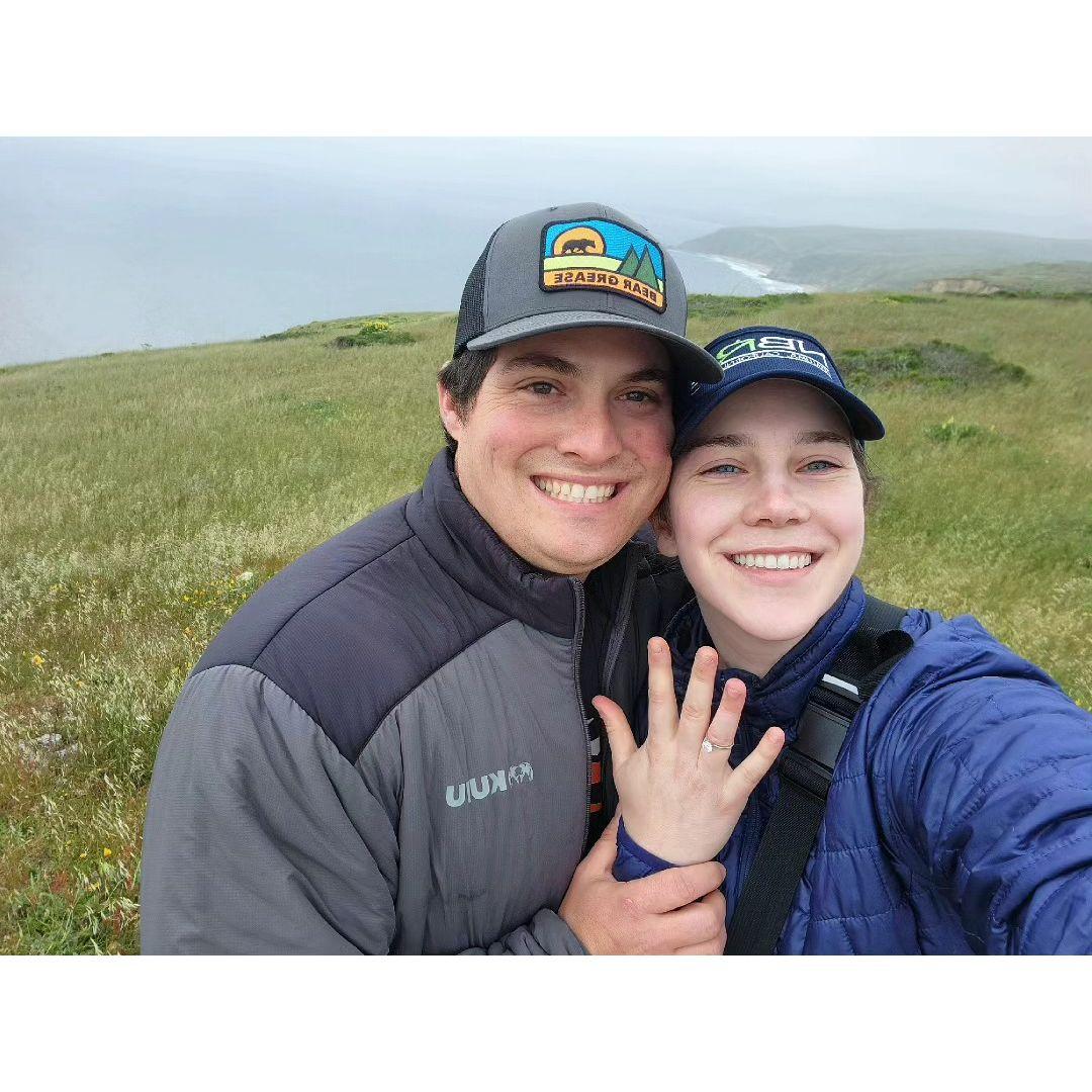 The day we got engaged (May 2023)