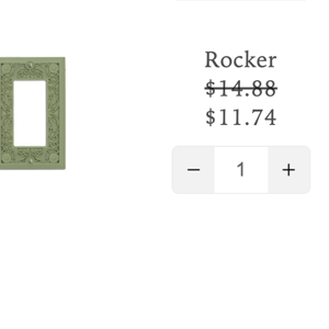 Granny Smith Single Rocker Outlet