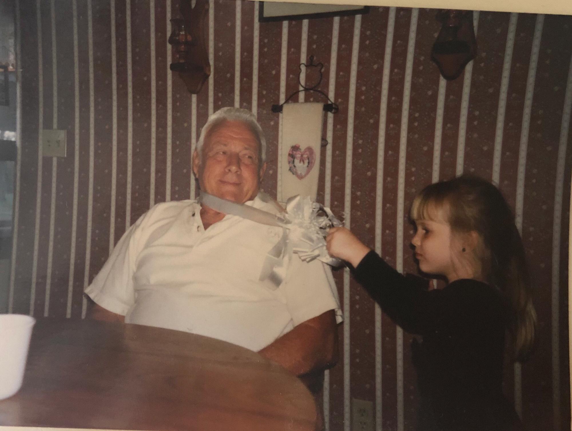 Grandpa Zeiter & I