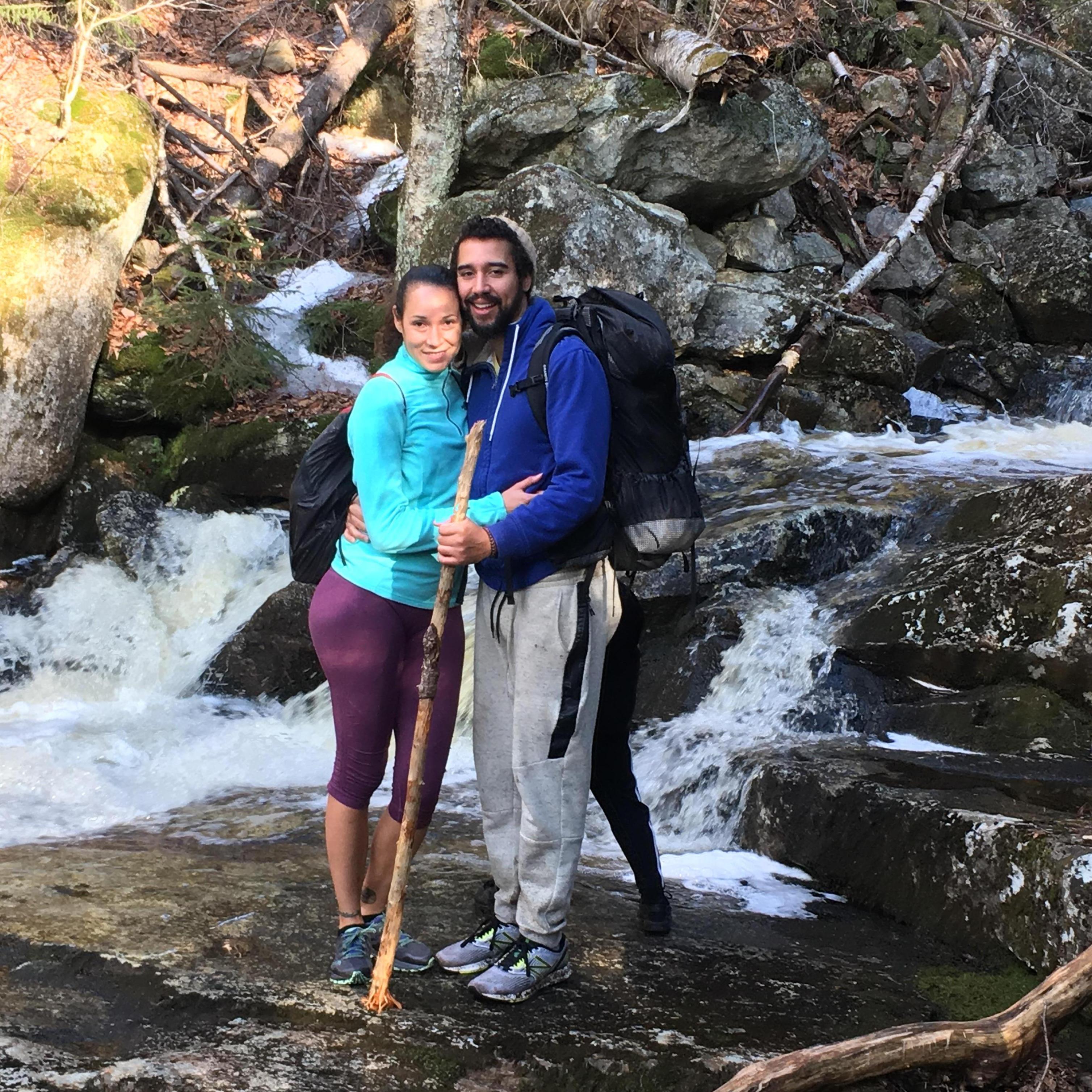 An early spring hike in NH