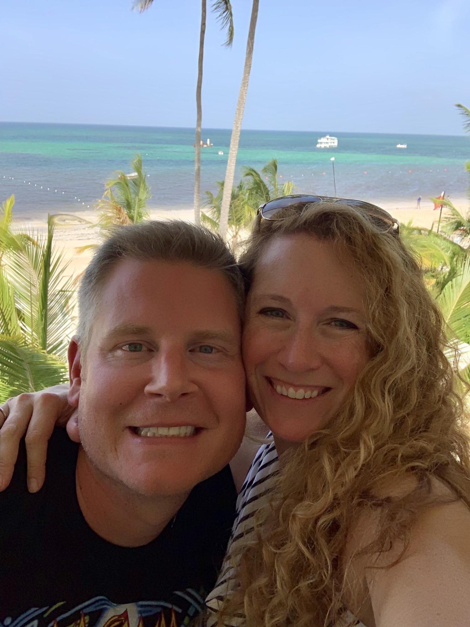 Punta Cana for Tim's 40th birthday trip. 2019
