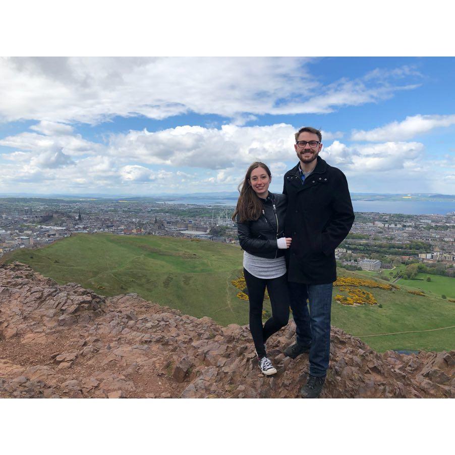 Our first trip together: to Edinburgh