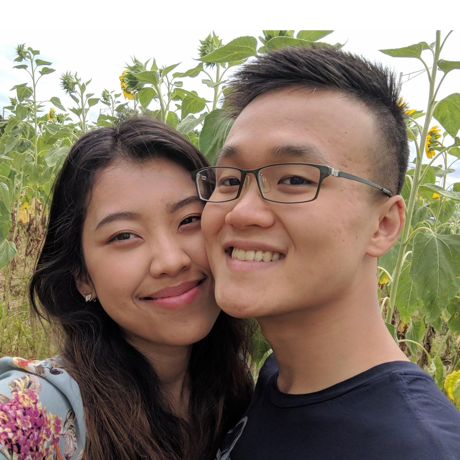 We were the Sunshine for the Sunflowers that day!