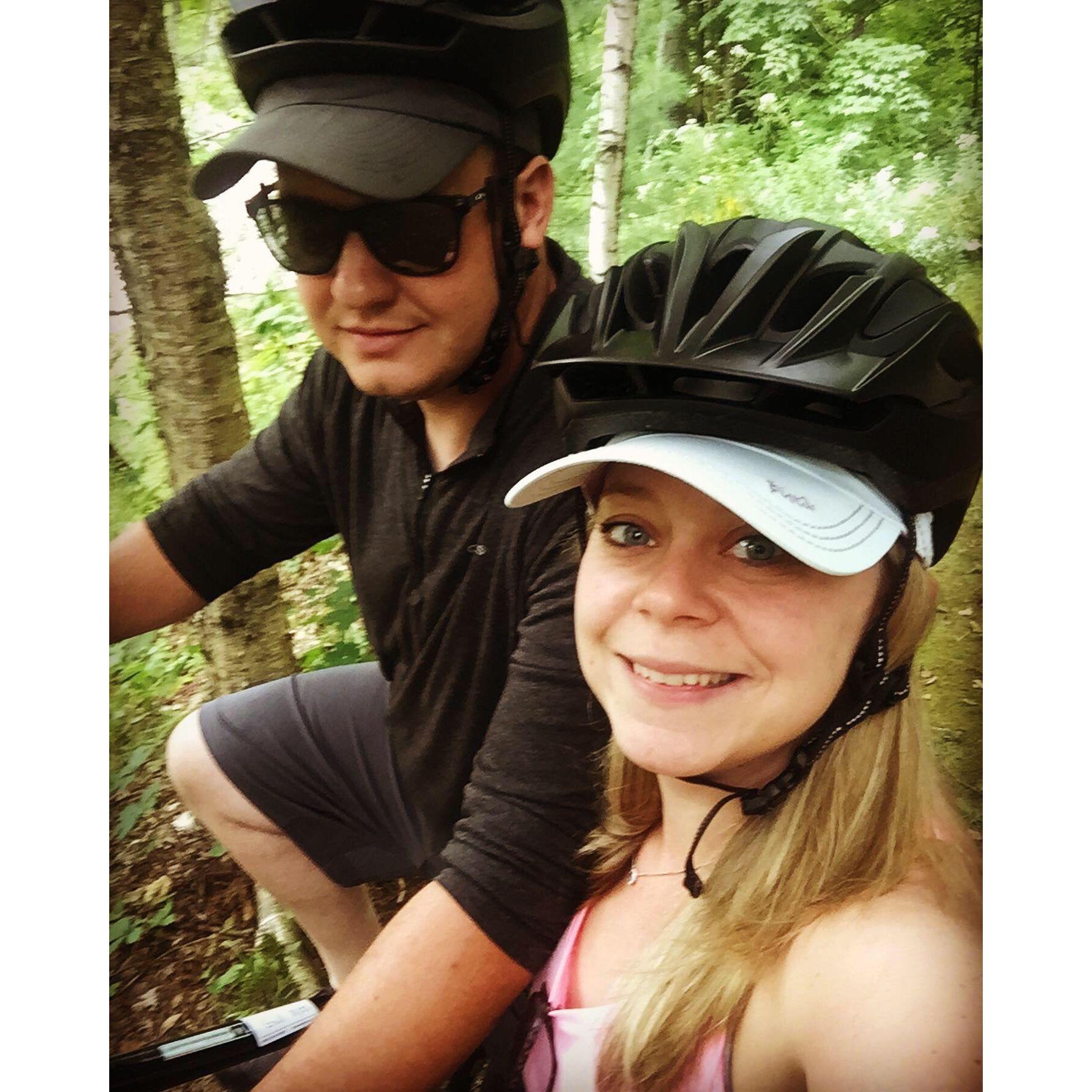 Bike Riding in Stowe Vermont