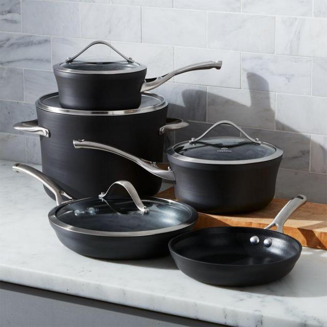 Calphalon Contemporary ™ Non-Stick 9-Piece Cookware Set with Bonus
