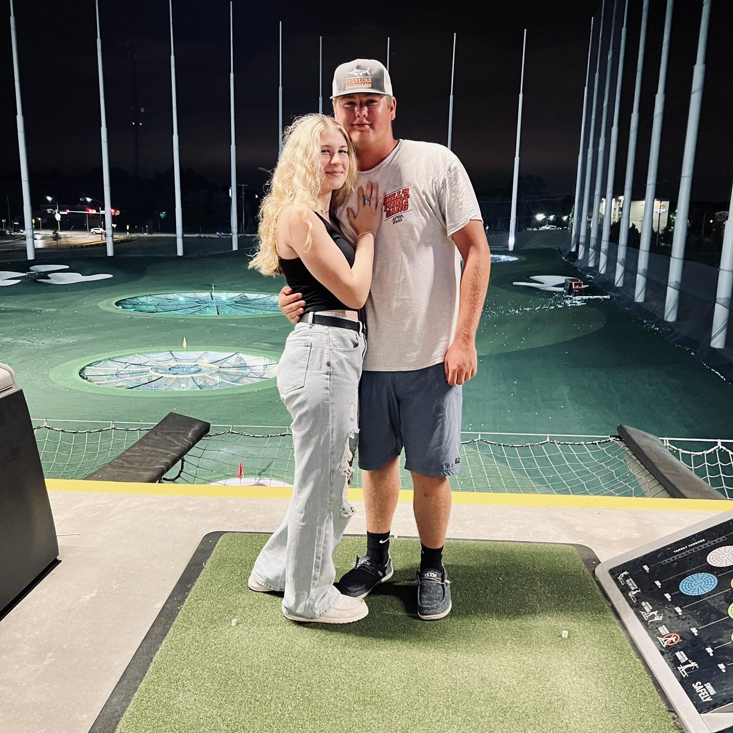 The evening he asked me to be his girlfriend!