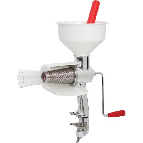 Victorio Red & White Food Strainer & Sauce Maker