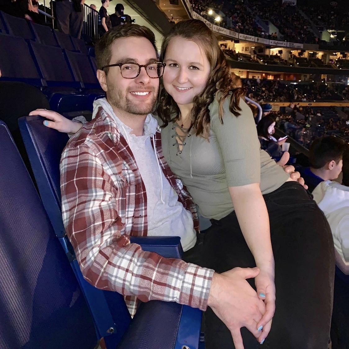 One of our first concerts together!